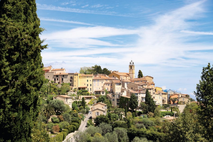 Le village de Châteauneuf-Grasse